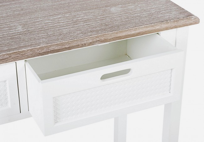 Consolle rustica Dorotea 2 cassetti