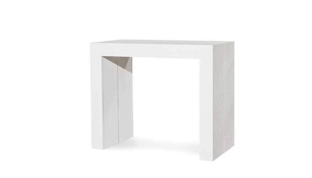 Consolle tavolo allungabile Audace bianco larice
