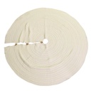 Copribase tessuto maglia albero crema cm ø112h0,5