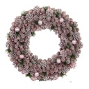 Crown with pink pine cones cmø30