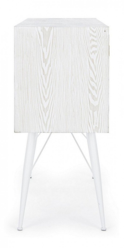 Credenza 2 ante 2 cassetti Eloise in legno naturale 80h cm