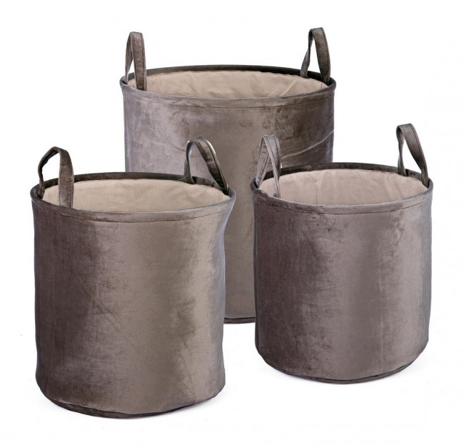 3x Set3 P.Oggetti Velvet To Beige