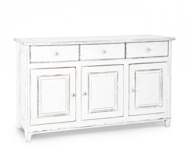 Credenza rustica Colette 3 ante 3 cassetti