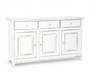 Credenza rustica Colette 3 ante 3 cassetti