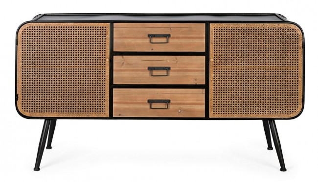 Credenza vintage Elton 2 ante e 3 cassetti