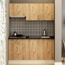 Cucina Isernia 160 rovere con elettrodomestici