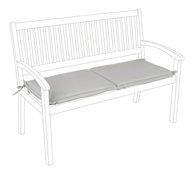 Cuscino sfoderabile Poly 180 Tortora Panca a 2 posti