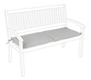 Cuscino sfoderabile Poly 180 Tortora Panca a 2 posti