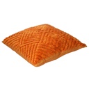 Cuscino tessuto arancione cm40x40h12