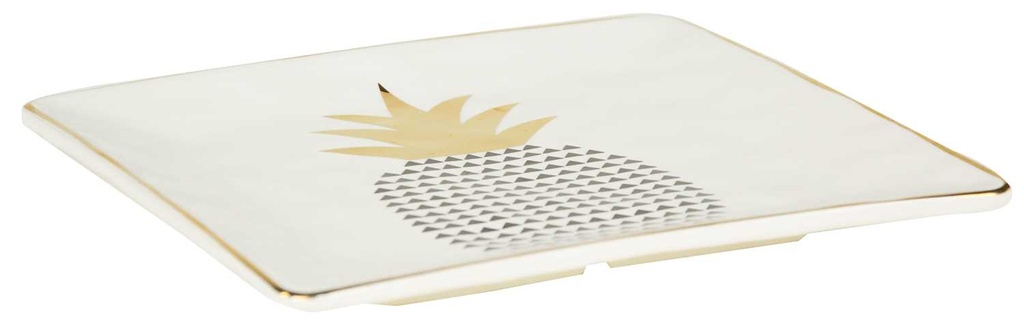 Cuscino tessuto con cane bianco cm43x43