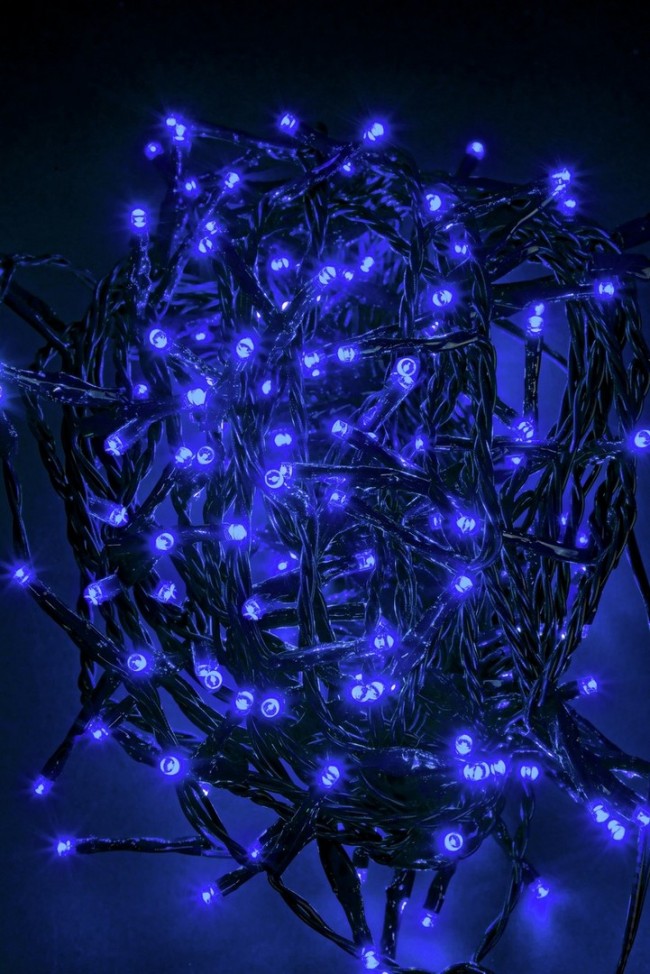 12x 180L Blu 5Mm Filo Verde Ip44