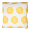 Cuscino tessuto limoni quadro cm45x45h10