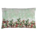 Cuscino tessuto rami led azzurro cm30x50