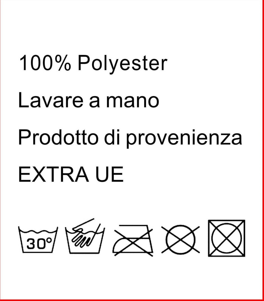 Red fabric cushion cm43x43