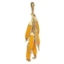 Artificial vegetable decoration cob braid 6 pieces cm19x44x9