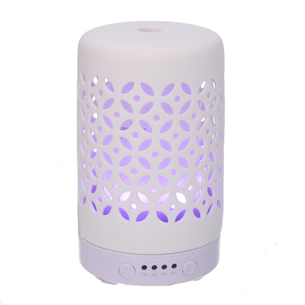 White ceramic diffuser with plug cmø9,3h15,4