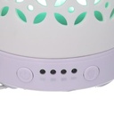 White ceramic diffuser with plug cmø9,3h15,4