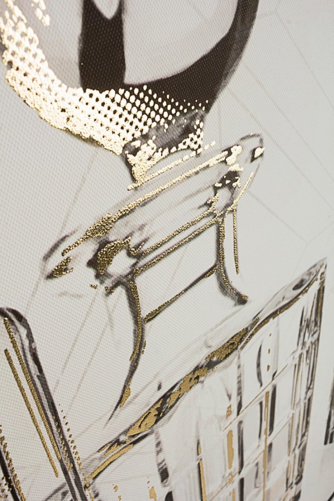 Dipinto Olio C-C Crown P2334-2 82.5X82.5