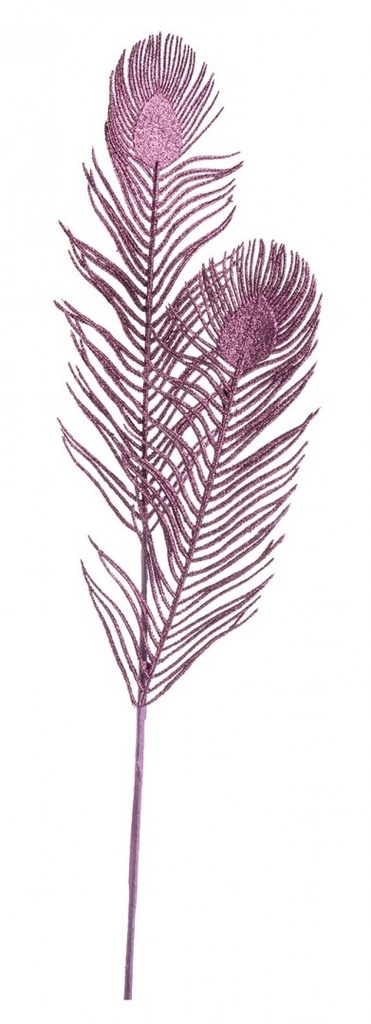 12x Foglia Della Bordeaux Glitter H85