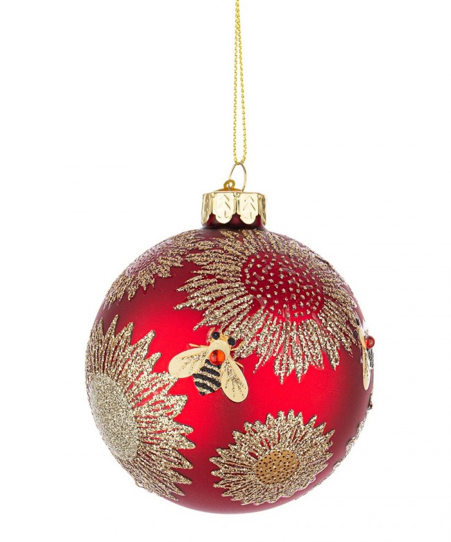 12x Sfera Vt Honeybee Rosso Pieno D80