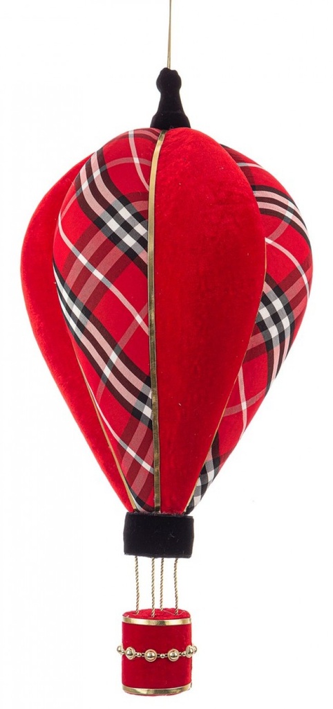 1x Pendaglio Colyn Mongolfiera Rosso