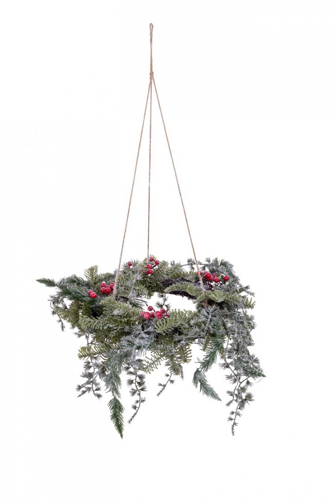 2x Corona Sospeso Emilius Ghiacciato To D50