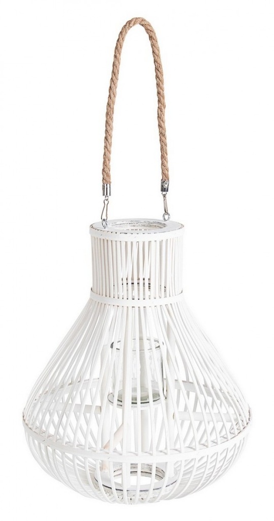 2x Lanterna Belem Bianco C-Manico H41