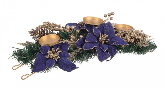 3x P.Candela 3P  Eleonor Poinsettia Blu