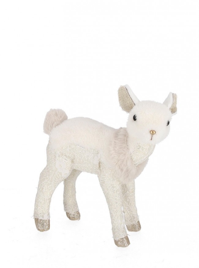 4x Bamby Lesley Stand Bianco 18X25H