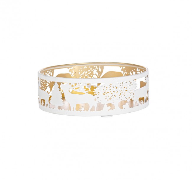 5x Vassoio Alizee Bianco