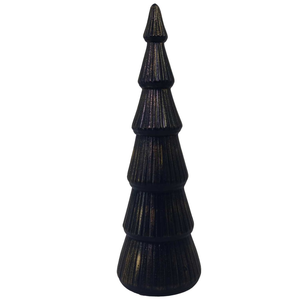 Albero di legno blu 15x15x48 cm