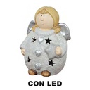 Angelo con LED - 29 x 18 x 36 cm
