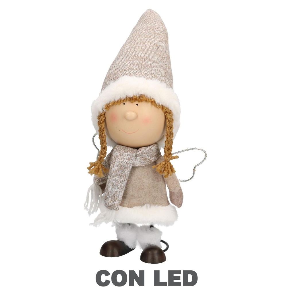 Angelo Tessuto Crema con LED 16x13h52