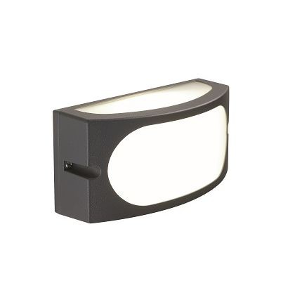 Applique E27  linea dive  grafite