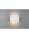 Applique rettangolare LED Zandor bianco L18 cm