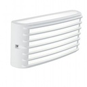 Applique in alluminio pressofuso con diffusore opalino - 10W, 950 lumen, luce calda