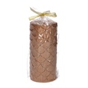 Candela in paraffina rame ø7x15 cm