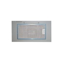 Cappa aspirante sottopensile in acciaio inox a parete luce a led  52x28,3 cm