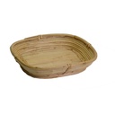 Cesta rettangolare in giunco naturale cm24xh5x21