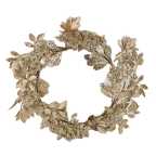 Coroncina plastica champagne ø48 cm