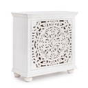 Credenza 2 ante legno bianco Alinta cm 96 x 43 x 98