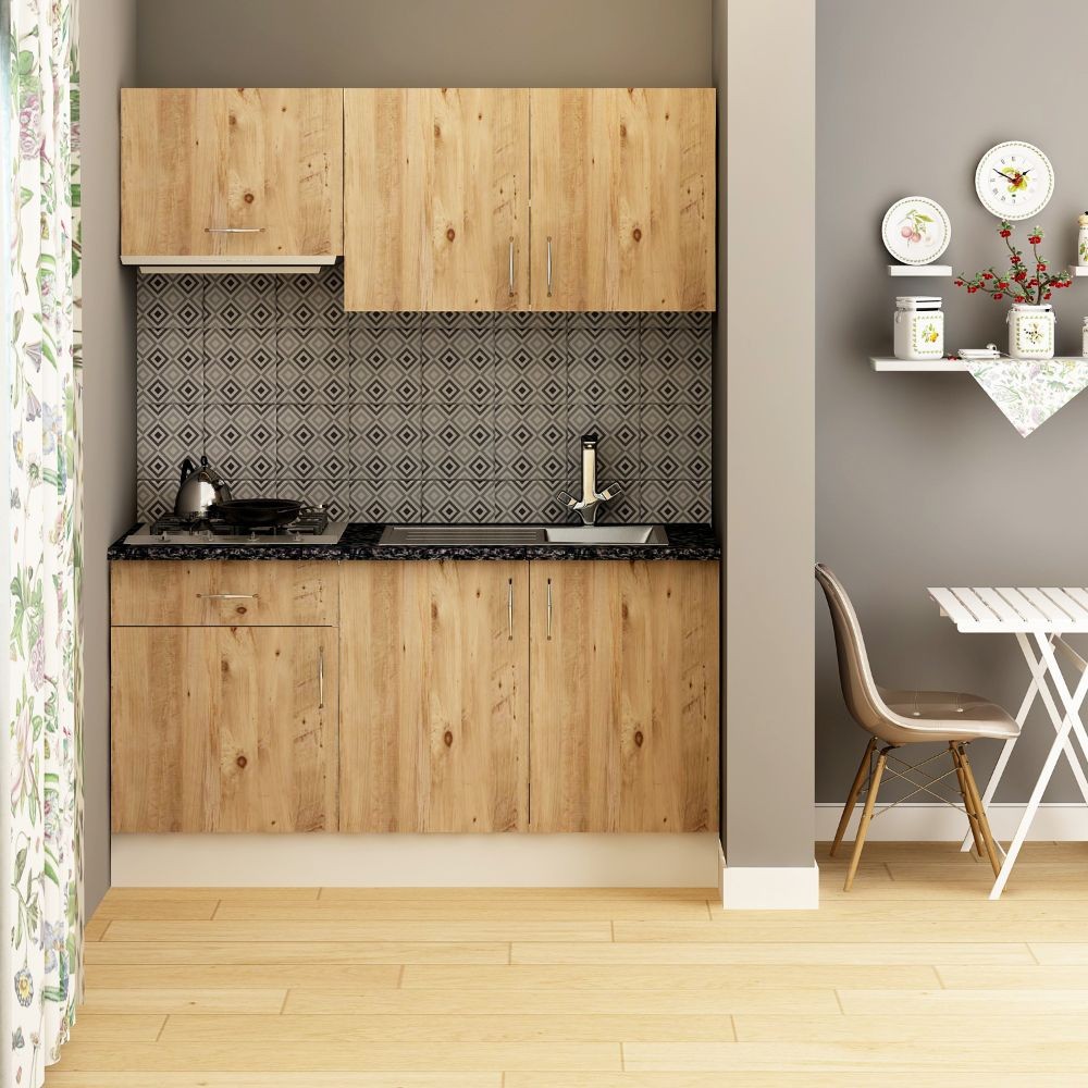 Cucina Isernia 160 rovere con elettrodomestici