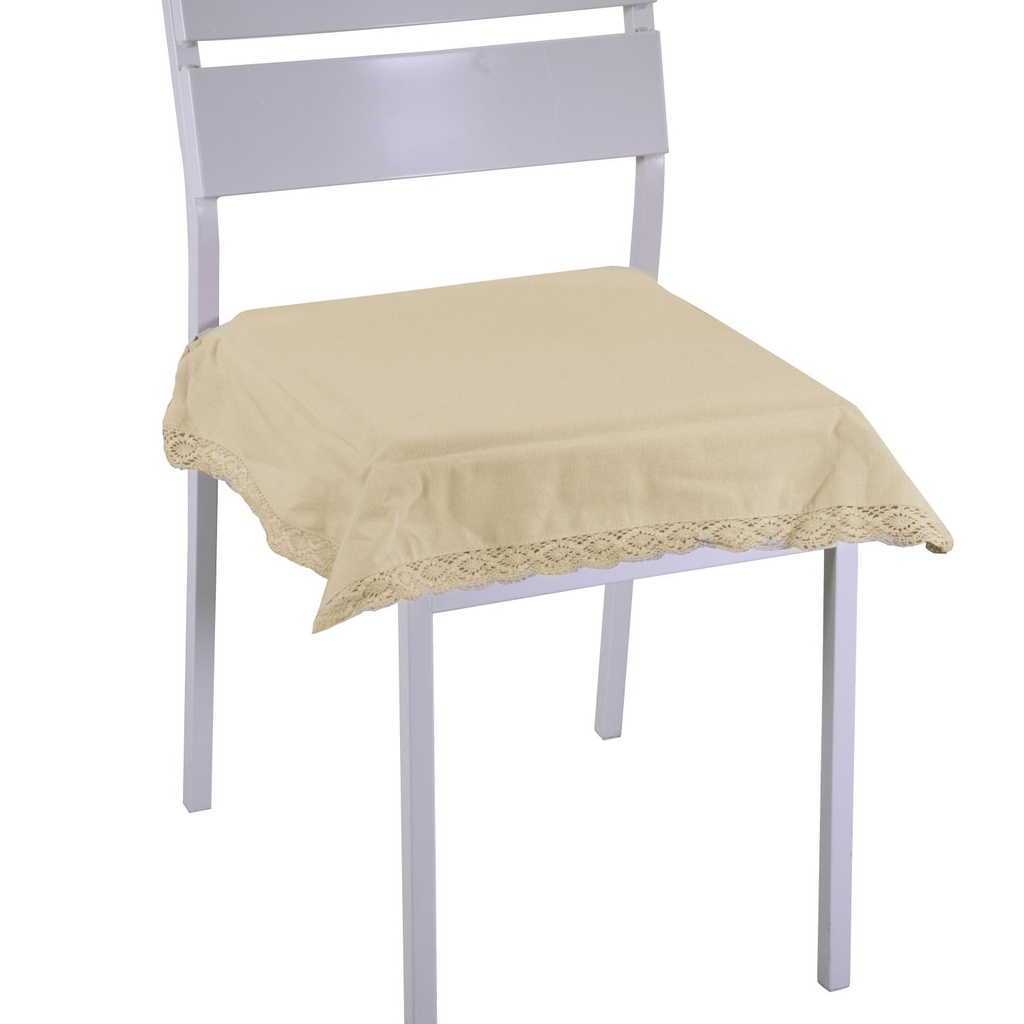 Cuscino Amelie Beige Quadro 40x40h4 - Morbidezza e Comfort senza Paragoni