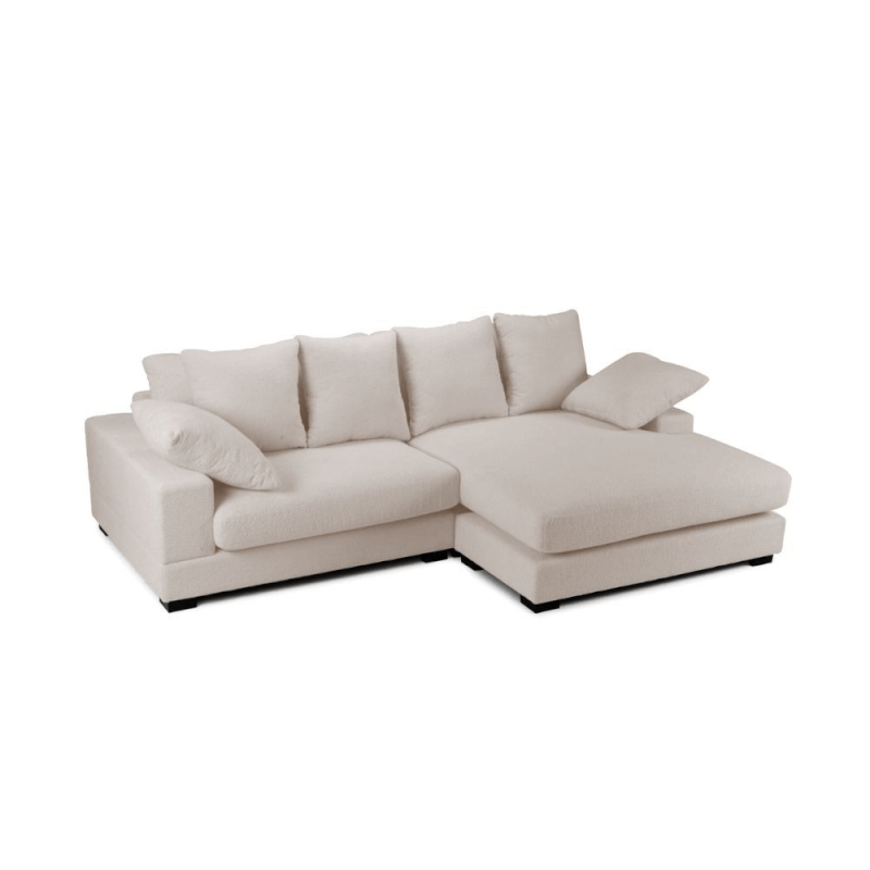 Divano Calgary beige penisola reversibile
