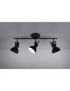 Faretto Gina Nero Opaco 3 Spot L60 cm Trio Lighting