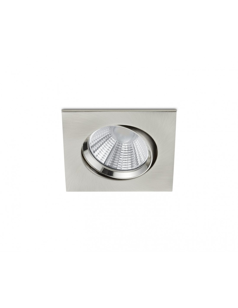 Faretto da Incasso Quadrato Pamir Led 5,5w 3000k Nichel Trio Lighting