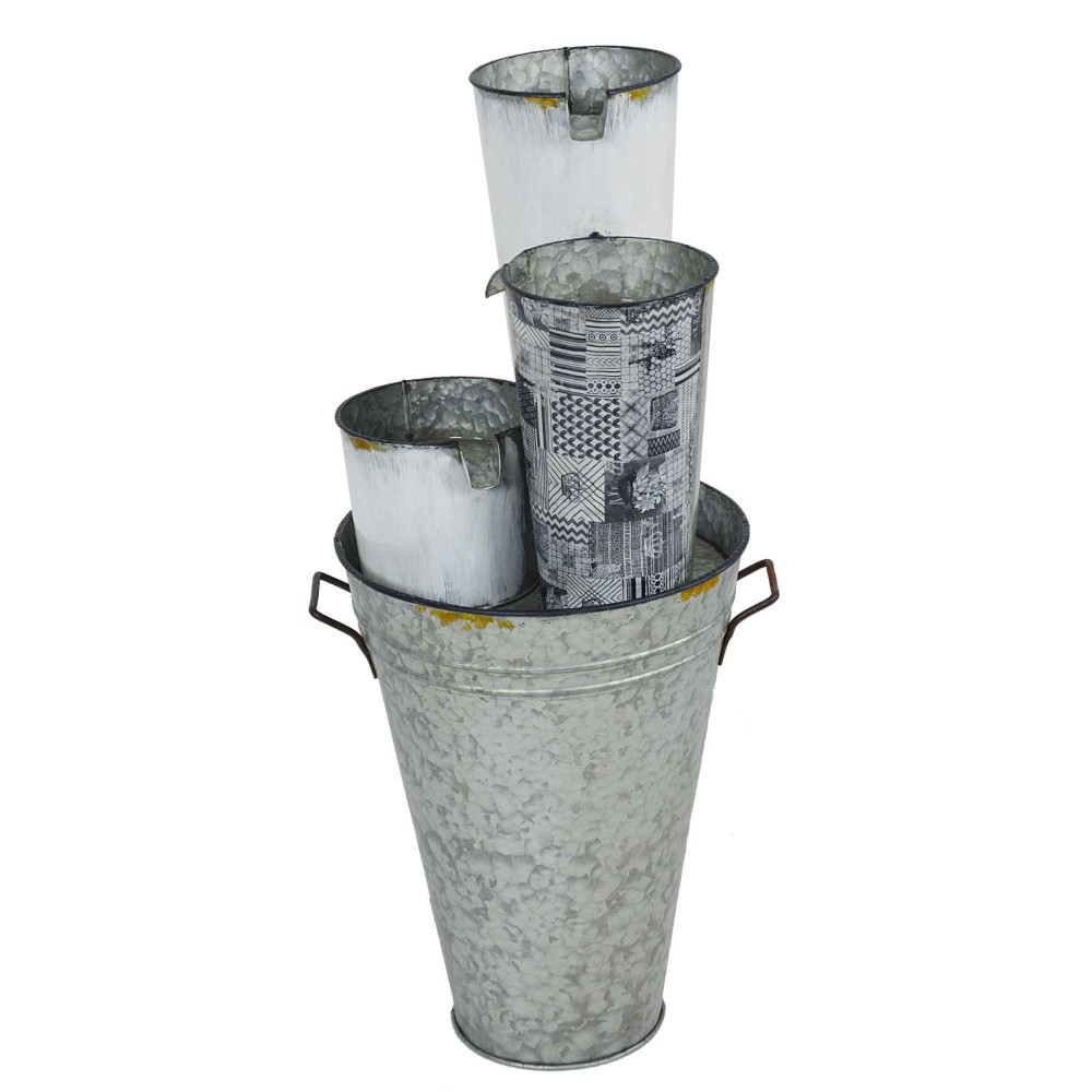 Fontana con vasi 87x41x36 cm