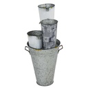 Fontana con vasi 87x41x36 cm