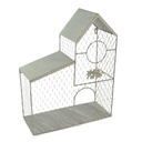 Gabbia Casetta Gardening Grigio 40x51x17 cm