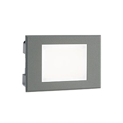 Lampada da incasso aperto 3W LED 4000K grafite